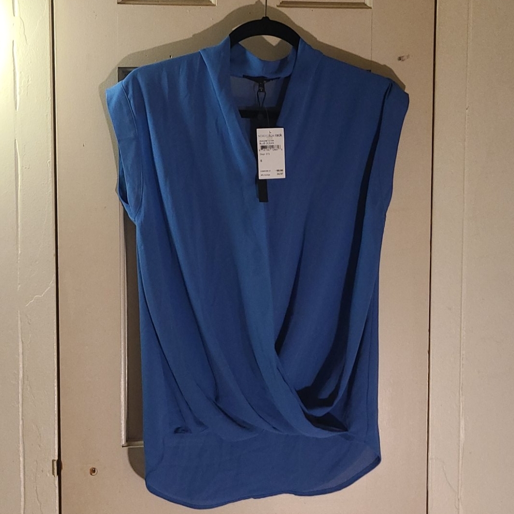 Ocean blue top